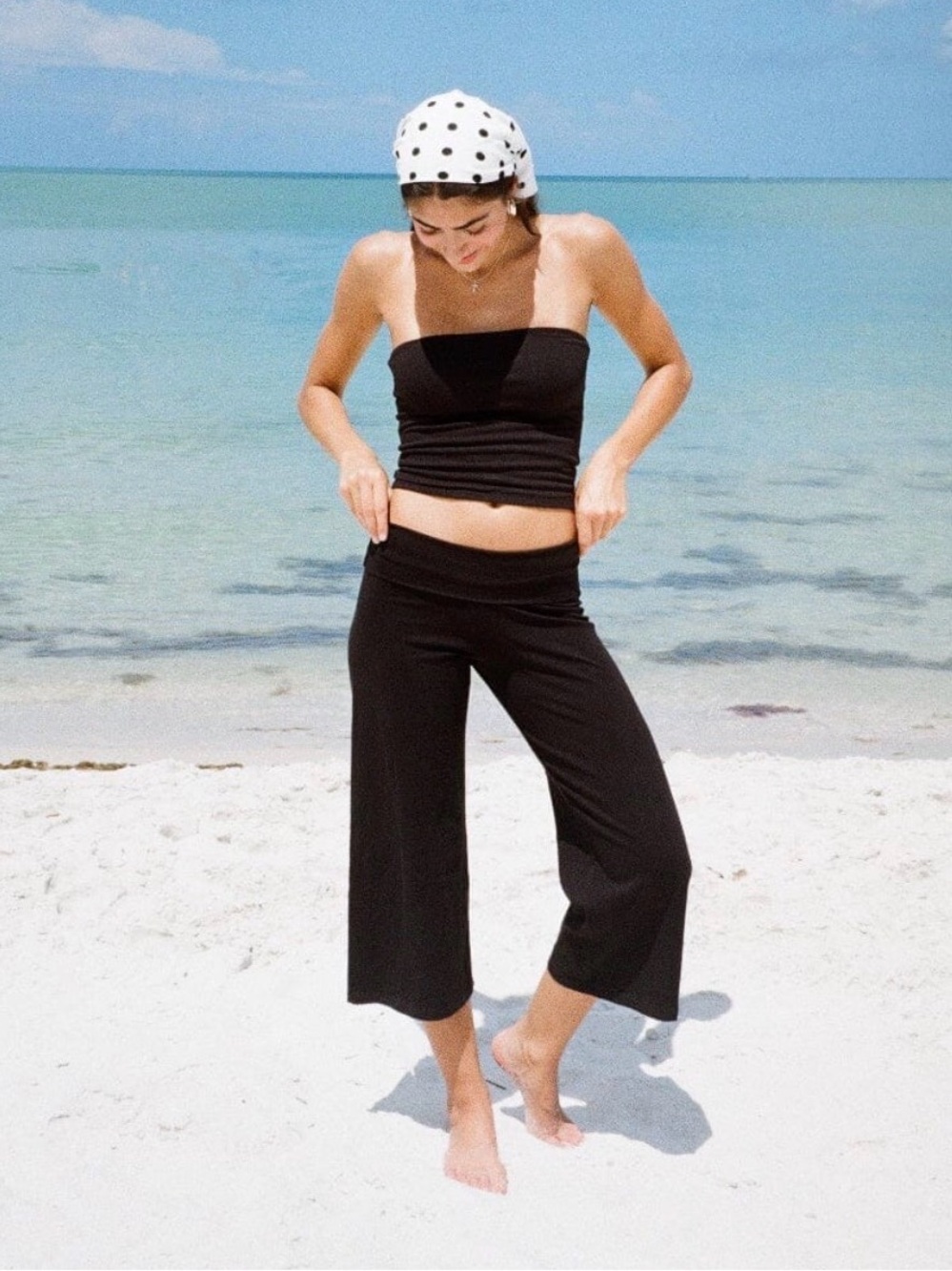 priscilla capri pants